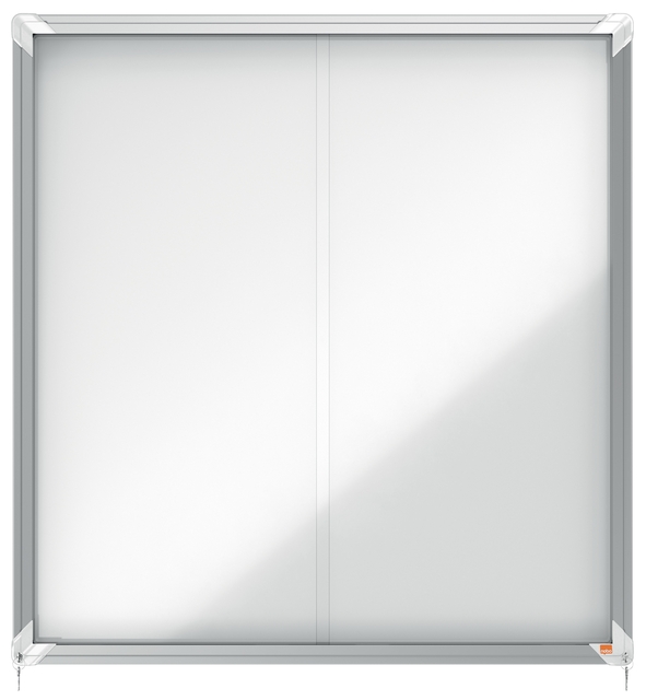 Binnenvitrine Nobo Premium Plus 12xA4 schuifdeur magnetisch