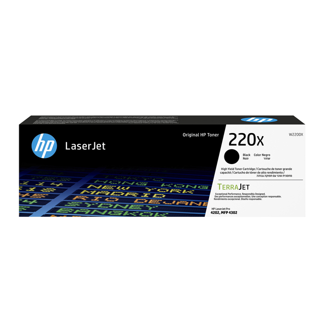 HP 220X Toner Zwart XL — Photo 2 sur 3