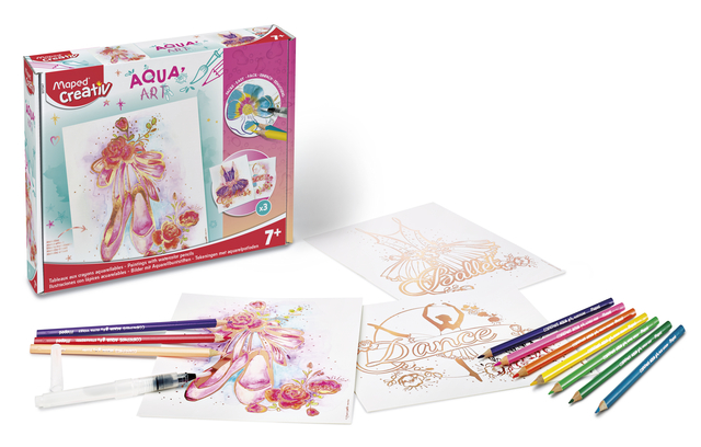Hobbyset Maped Creativ Aqua'Art ballet 14-delig assorti — Foto 2 von 2