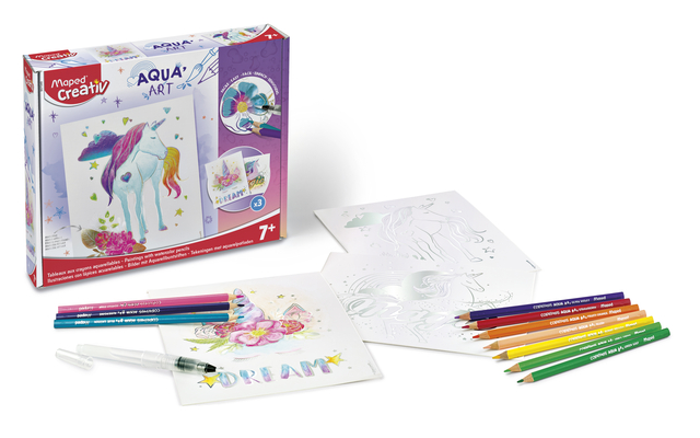 Hobbyset Maped Creativ Aqua'Art eenhoorn 14-delig assorti — Foto 2 von 2
