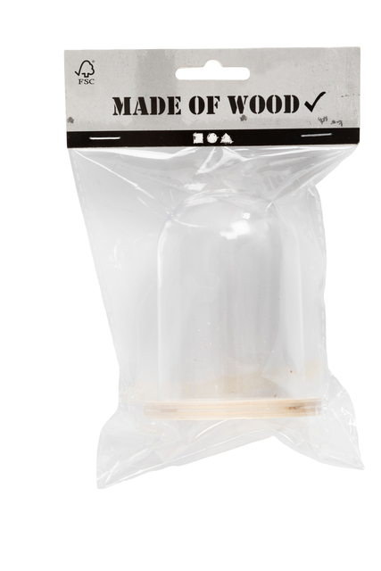 Stolp Creativ Company met houten voet 9.5cm x 6cm — Foto 2 von 2