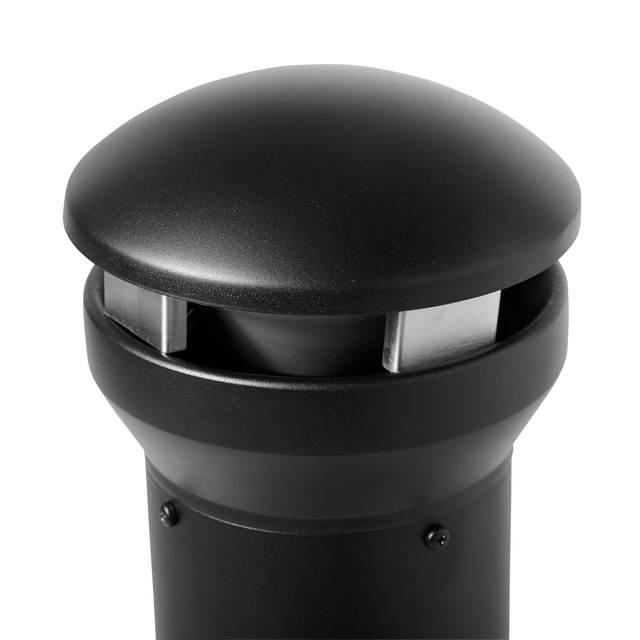 Asbak Rubbermaid Infinity Genie staand zwart — Foto 2 von 2