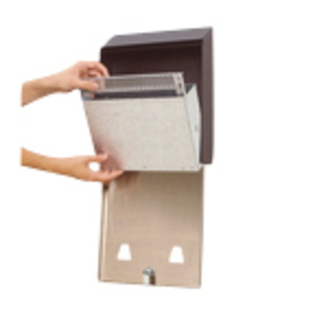 Asbak Rubbermaid Smokers' Station muurbevestiging zwart — Photo 2 sur 2