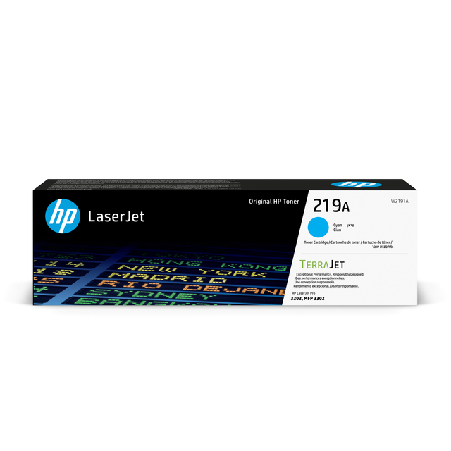 HP 219A Toner Cyaan — Foto 2 von 3