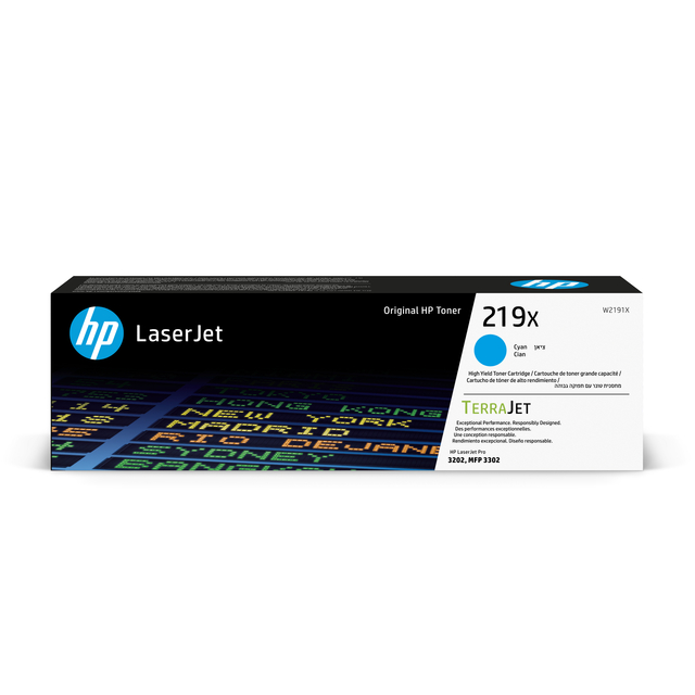 HP 219X LaserJet XL Toner Cyaan — Foto 2 von 3