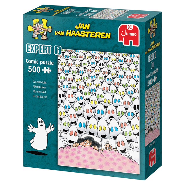 Puzzel Jan van Haasteren Expert 6 Welterusten 500 stukjes — Foto 2 von 2