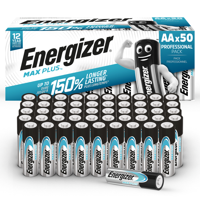 Batterij Energizer Max Plus 50xAA alkaline — Foto 2 von 2