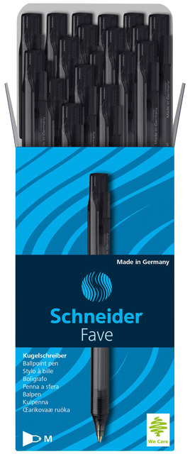 Balpen Schneider Fave medium zwart — Foto 2 van 2