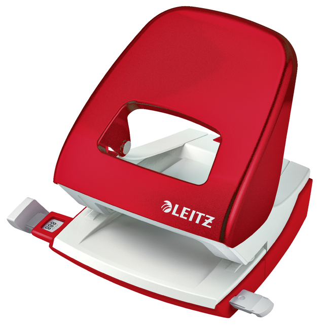 Perforator Leitz NeXXt WOW 5008 metaal 30 vel rood