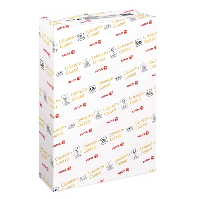 Laserpapier Xerox Colotech+ silk coated A4 130gr wit 500vel — Foto 2 von 2