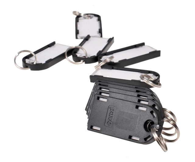Sleutellabel Pavo Magnettag zwart 10 stuks — Foto 2 von 2