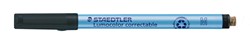 Viltstift Staedtler Lumocolor 305 non permanent correctable M zwart