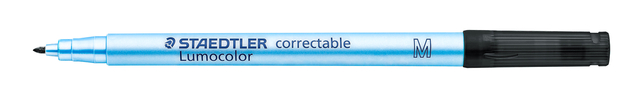 Viltstift Staedtler Lumocolor 305 non permanent correctable M zwart — Foto 2 van 2