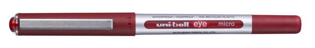 Rollerpen Uni-ball Eye eco 150E fijn rood — Foto 2 von 2
