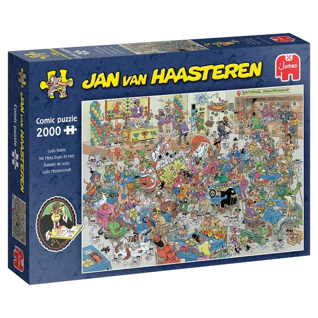 Puzzel Jan van Haasteren NK Mens Erger Je Niet 2000 st