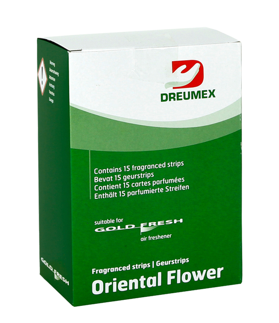 Luchtverfrisser Dreumex Gold Fresh Oriental Flower 15 strips — Foto 2 von 2