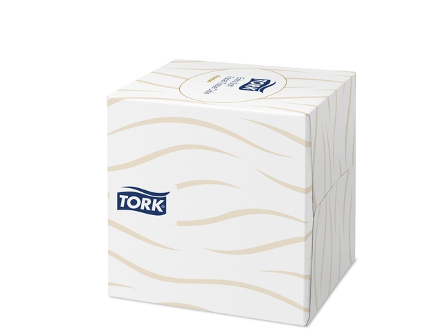 Facial tissues Tork Premium kubus 2-laags 100 vel wit 140278 — Foto 2 van 2