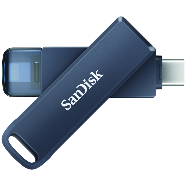 Phone Drive 128GB lightning- USB-C blauw — Photo 2 sur 2
