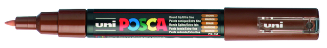 Paintmarker Uni POSCA PC1MC extra fijn bruin