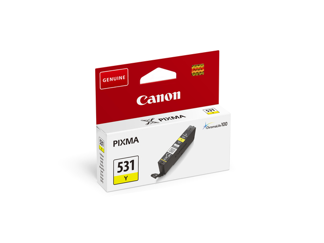 Canon CLI-531Y Cartridge Geel — Photo 3 sur 3