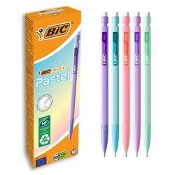Vulpotlood Bic Matic Pastel HB 0.7mm pastel assorti