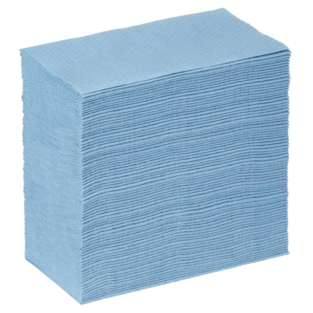 Poetsdoek WypAll X80 Powerclean 426x212mm 80vel dispenserdoos blauw 8295 — Foto 2 van 2