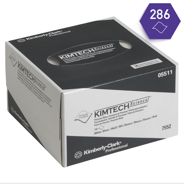 Poetsdoek Kimtech Science 208x112mm 30x286vel dispenserdoos wit 7552 — Foto 2 von 2