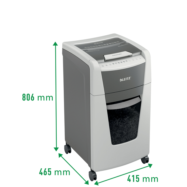 Papiervernietiger Leitz IQ Auto+ Office 300 P5 snippers 2x15mm — Foto 2 von 2