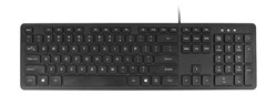 Toetsenbord Quantore QWERTY bedraad USB-A zwart