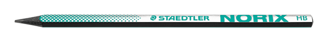 Potlood Staedtler Norix HB zwart-groen blister à 2 stuks — Foto 2 van 2