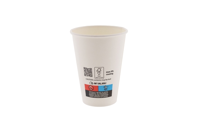 Beker 5% IEZZY 180ml karton 100 stuks wit — Foto 2 van 2