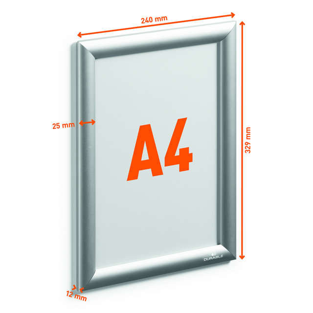 Kliklijst Durable A4 aluminium — Foto 2 von 2