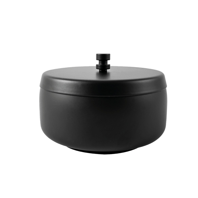 BRASQ tafel asbak met deksel 1 liter