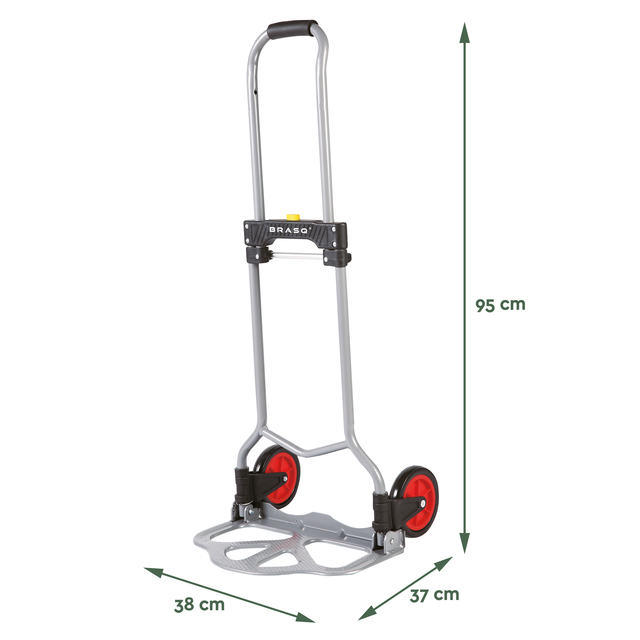 Steekwagen BRASQ Inklapbaar HT60 incl. bagagespin 60Kg — Photo 2 sur 2