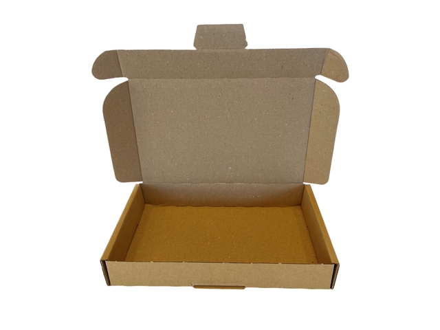 Brievenbusbox IEZZY A6 180x115x28mm karton bruin