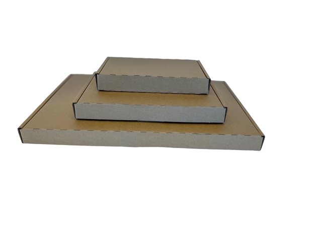 Brievenbusbox IEZZY A6 180x115x28mm karton bruin — Foto 2 von 2
