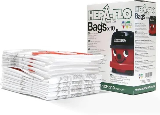 Stofzuigerzak Numatic Hepa Flo NVM-1CH microvezel Original 10 stuks — Foto 3 van 3