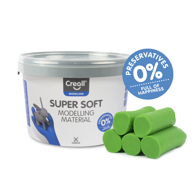 Klei Creall supersoft groen 1750gram — Foto 2 von 2