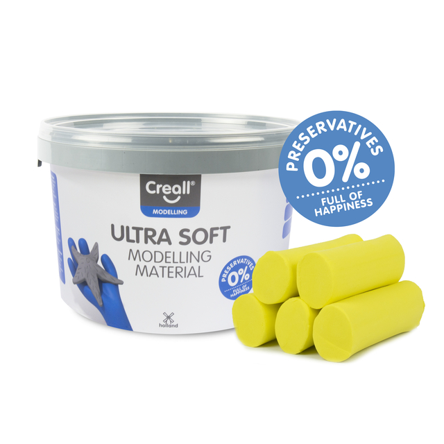 Klei Creall Play-it Ultra Soft helder geel 1100 gram — Foto 2 von 2