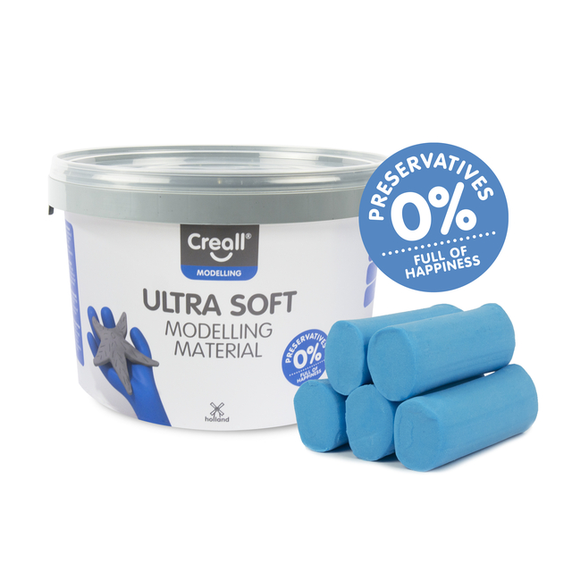 Klei Creall Play-it Ultra Soft helder blauw 1100 gram — Photo 2 sur 2