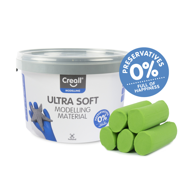 Klei Creall Play-it Ultra Soft helder groen 1100 gram — Photo 2 sur 2