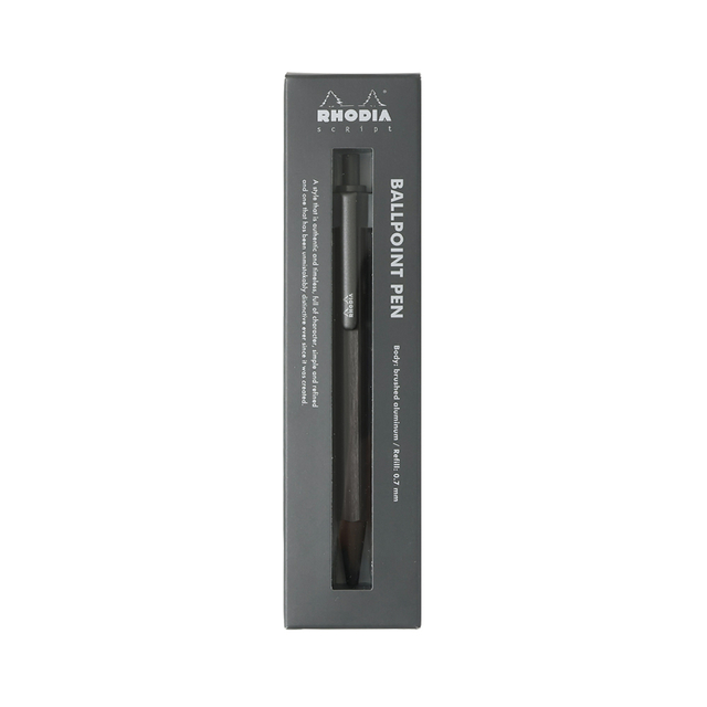 Balpen Rhodia scRipt medium titanium — Foto 2 von 2