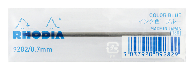 Balpenvulling Rhodia scRipt 0.7mm blauw — Photo 2 sur 2