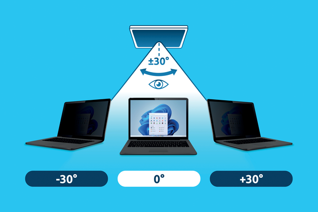Privacyfilter Kensington 2-weg voor 14" laptops 16:10 — Foto 2 von 2