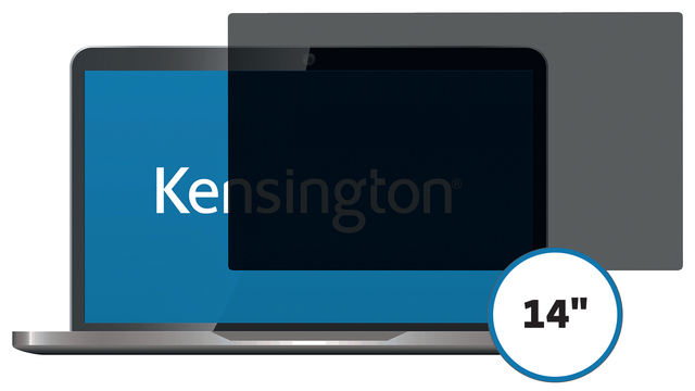 Privacyfilter Kensington 2-weg voor 14" laptops 16:9