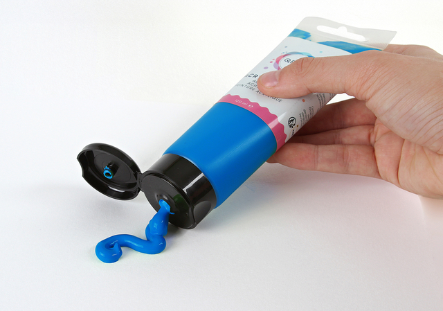 Acrylverf Qrea 120 ml primair blauw — Foto 2 van 2