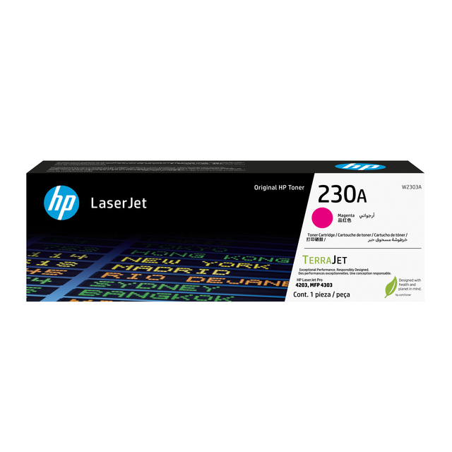 Tonercartridge HP W2303A 230A rood
