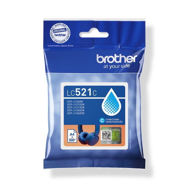 Brother LC-521 Cartridge Cyaan — Foto 2 von 3