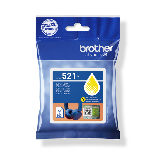 Brother LC-521 Cartridge Geel — Foto 2 von 3
