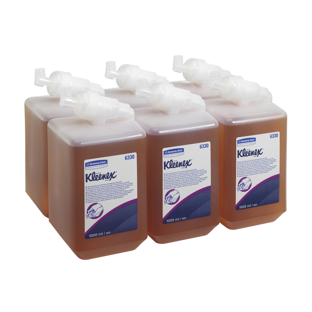 Handzeep Kleenex Ultra vloeibaar amber 1000ml 6330 — Foto 2 von 2